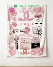 Chanel Throw Blankets